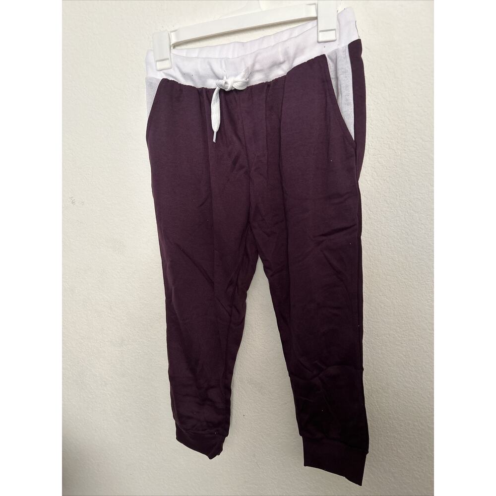 Women’s Linda Michael Joggers Purple Large Nwt